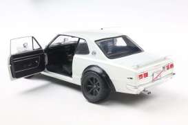 Nissan  - Skyline (C10) 1970 white - 1:18 - Solido - 1813001 - soli1813001 | The Diecast Company