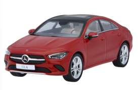 Mercedes Benz  - CLA Coupe (C118) 2019 red - 1:43 - Mercedes Benz - B66960471 - MB66960471 | The Diecast Company