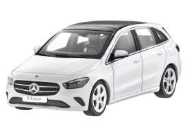 Mercedes Benz  - B-Klasse (W247) 2018 white - 1:43 - Mercedes Benz - B66960457 - MB66960457 | The Diecast Company