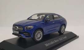Mercedes Benz  -  GLE Coupe C167 blue - 1:43 - Mercedes Benz - B66960820 - MB66960820 | The Diecast Company