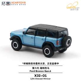 Ford  - Bronco blue - 1:64 - XCartoys - X32-01 - XcarX32-01 | The Diecast Company