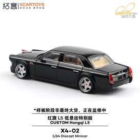   - Custom Honqi L5  black - 1:64 - XCartoys - X4-02 - XcarX4-02 | The Diecast Company