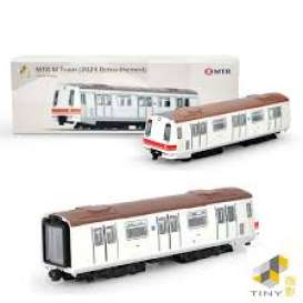 Trains  - 45A white/red - 1:120 - Tiny Toys - MTR00044 - tinyMTR00044 | The Diecast Company