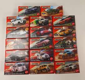Assortment/ Mix  - Power Grab 975H 2025 various - 1:64 - Matchbox - DNK70 - MBDNK70-975H | The Diecast Company