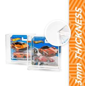Hotwheels Car Cases  - 1:64 - Friki Monkey - fm-acrylic-short | The Diecast Company