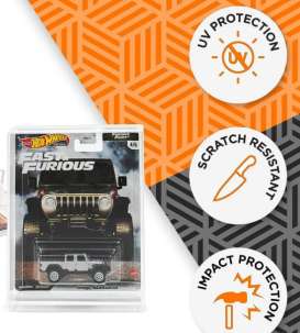 Hotwheels Car Cases  - 1:64 - Friki Monkey - fm-acrylic-premium | The Diecast Company