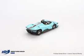 Ferrari  - Daytona SP3 light blue - 1:64 - BBR - BBRFER64020 - BBRFER64020 | The Diecast Company