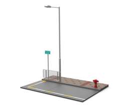 diorama  - Taxi Station various - 1:18 - Tiny Toys - ATS18009 - tinyATS18009 | The Diecast Company