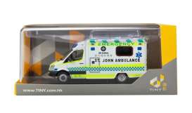 Mercedes Benz  - Sprinter white/green - 1:43 - Tiny Toys - ATC43111 - tinyATC43111 | The Diecast Company