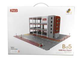 diorama  - Hong Kong KMB Bus Depot various - 1:76 - Tiny Toys - KMB2020084 - tinyKMB2020084 | The Diecast Company