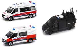 Mercedes Benz  - white/red/black - 1:76 - Tiny Toys - ATBS021 - tinyATBS021 | The Diecast Company