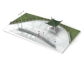 diorama  - Hong Kong Memorial Pavilion various - 1:64 - Tiny Toys - ATS64045 - tinyATS64045 | The Diecast Company