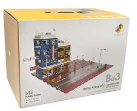 diorama  - Hong Kong Old Tenements various - 1:64 - Tiny Toys - ATS64005 - tinyATS64005 | The Diecast Company