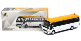 Toyota  - Coaster white/orange - 1:76 - Tiny Toys - ATC66244 - tinyATC66244 | The Diecast Company