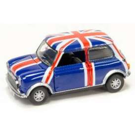 Mini Cooper - Mk1 Union Jack blue/red - Tiny Toys - ATC64544 - tinyATC64544 | The Diecast Company