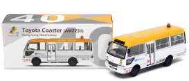 Toyota  - Coaster white/orange - 1:76 - Tiny Toys - ATC65539 - tinyATC65539 | The Diecast Company