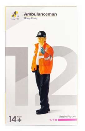 Figures  - Ambulanceman  - 1:18 - Tiny Toys - ATRF18012 - tinyATRF18012 | The Diecast Company