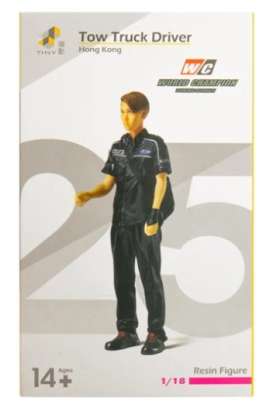 Figures  - Tow Truck Driver  - 1:18 - Tiny Toys - ATRF18031 - tinyATRF18031 | The Diecast Company