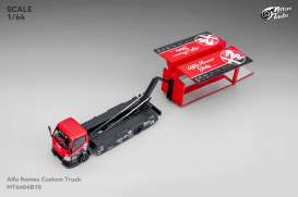 Alfa Romeo  - Custom Truck red/black - 1:64 - Microturbo - MT6404B10 - MT6404B10 | The Diecast Company
