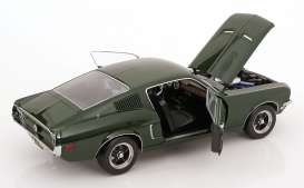 Ford  - Mustang 1968 green - 1:12 - KK - Scale - KKDC120221 - KKDC120221 | The Diecast Company
