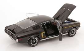Ford  - Mustang 1968 black - 1:12 - KK - Scale - KKDC120223 - KKDC120223 | The Diecast Company