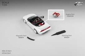Honda  - NSX-R white - 1:64 - Microturbo - MT6412A1 - MT6412A1 | The Diecast Company