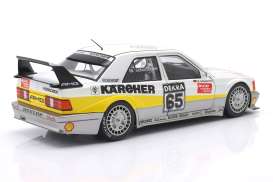 Mercedes Benz  - 190E 2.5-16 Evo II 1990 yellow/white - 1:18 - Werk83 - W18041004 - W18041004 | The Diecast Company