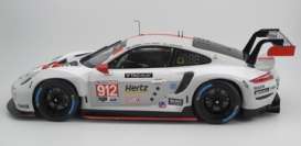 Porsche  - 911 RSR 2020 white/grey/red - 1:18 - IXO Models - LEGT18-23012 - ixLEGT18-23012 | The Diecast Company