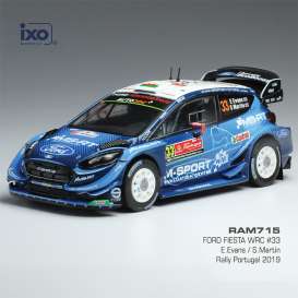 Ford  - Fiesta WRC 2019 blue/black - 1:43 - IXO America - ram715 - ixoram715 | The Diecast Company