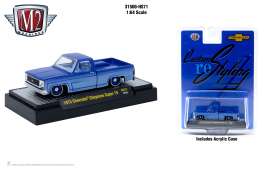 Chevrolet  - Cheyenne Super 10 1973 blue - 1:64 - M2 Machines - 31500HS71 - M2-31500HS71 | The Diecast Company