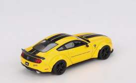Ford  - Mustang 2015 yellow - 1:64 - Mini GT - 01077BL - MGT01077BL | The Diecast Company