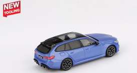 BMW  - M5 2024 blue - 1:64 - Mini GT - 01080Lhd - MGT01080Lhd | The Diecast Company