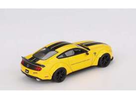 Ford  - Mustang 2015 yellow - 1:64 - Mini GT - 01077Rhd - MGT01077Rhd | The Diecast Company