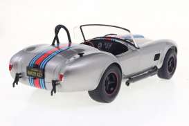 Shelby  - Cobra 427 1965 silver/blue/red - 1:18 - Solido - 1804913 - soli1804913 | The Diecast Company