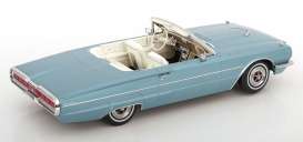 Ford  - Thunderbird Convertible 1966 light blue - 1:18 - KK - Scale - KKDC181341 - KKDC181341 | The Diecast Company