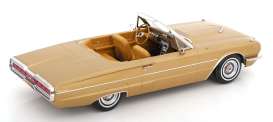 Ford  - Thunderbird Convertible 1966 gold - 1:18 - KK - Scale - KKDC181342 - KKDC181342 | The Diecast Company