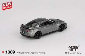Nissan  - GTR 2013 grey - 1:64 - Mini GT - 01089-Rhd - MGT01089Rhd | The Diecast Company