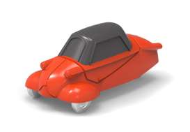   - Mi-Val Mivalino 1953 orange/ight grey - Officina 942 - 1047B - Off1047B | The Diecast Company