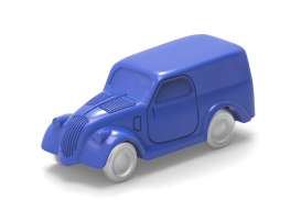Fiat  - 500 B Furgoncino 1948 blue - Officina 942 - 1048B - Off1048B | The Diecast Company