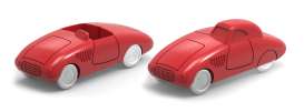   - Fiat 750 + Berlinetta Tobruk-T red - Officina 942 - 3026 - Off3026 | The Diecast Company