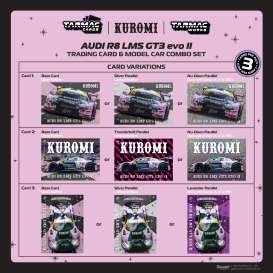 Audi  - R8 black/pink - 1:64 - Tarmac - T64-043-24MGP10 - TC-T64-043-24MGP10 | The Diecast Company