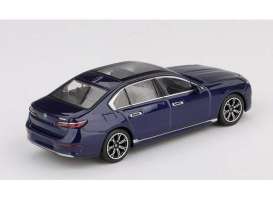 BMW  - I7 2022 blue - 1:64 - Mini GT - 01111Rhd - MGT01111Rhd | The Diecast Company