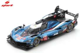Alpine  - A424 2025 blue/white - 1:64 - Spark - 64S065 - spa64S065 | The Diecast Company