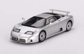 Bugatti  - Bugatti EB110 GT 1991 grigio chiaro - 1:43 - TrueScale - TSM430675 - TSM430675 | The Diecast Company