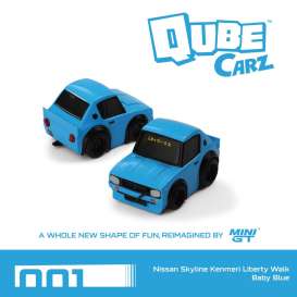 Nissan  - Skyline 2025 blue - 1:64 - Mini GT - QZ00101-BL - MGQZ00101-BL | The Diecast Company