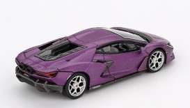 Lamborghini  - Revuelto 2024 violet - 1:64 - Mini GT - 01121BL - MGT01121BL | The Diecast Company