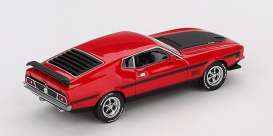 Ford  - Mustang 1971 red - 1:64 - Mini GT - 01122Lhd - MGT01122Lhd | The Diecast Company