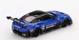 Nissan  - GTR R35 2025 blue - 1:64 - Mini GT - 01124Rhd - MGT01124Rhd | The Diecast Company