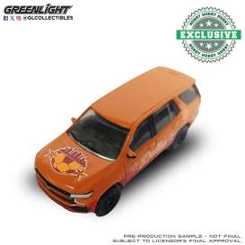 Chevrolet  - Tahoe 2021 orange - 1:64 - GreenLight - 30587C - gl30587C | The Diecast Company