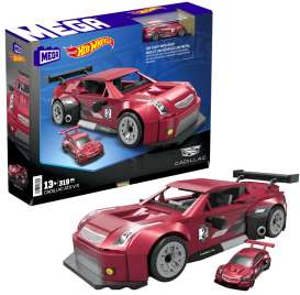 Mega Blocks Hotwheels CARS - Cadillac ATS-V R red - Mattel - HRY18 - MegaHRY18 | The Diecast Company